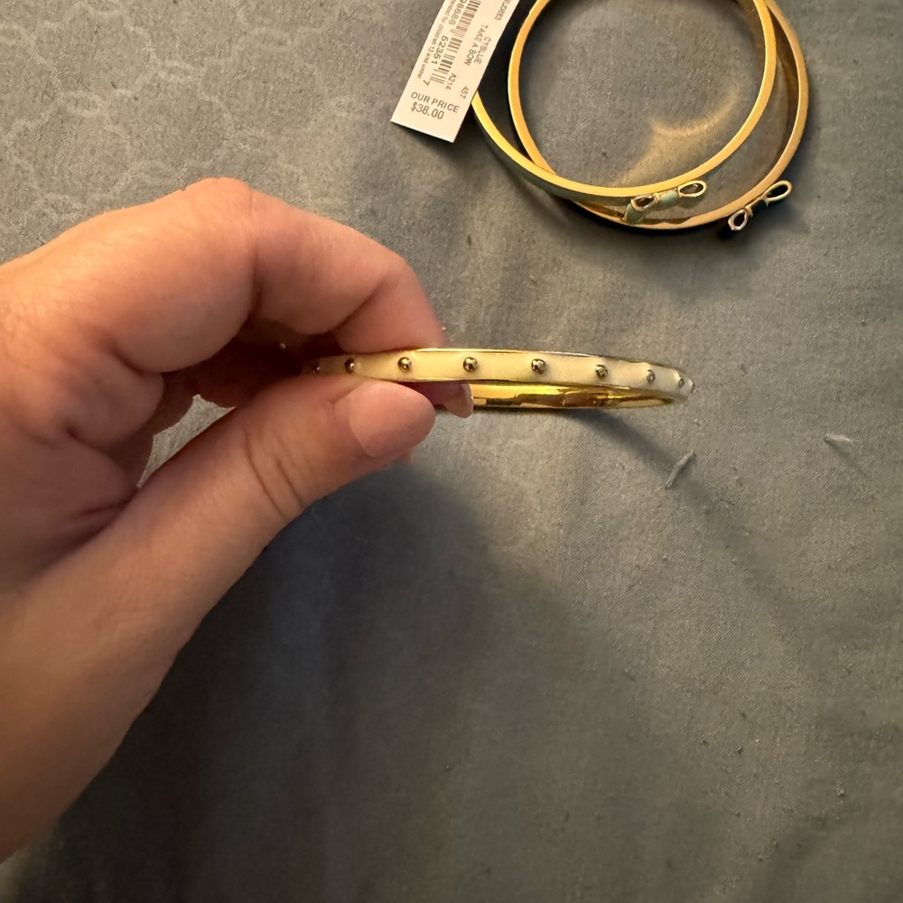 Kate Spade Enamel Bracelet Stack - image 5